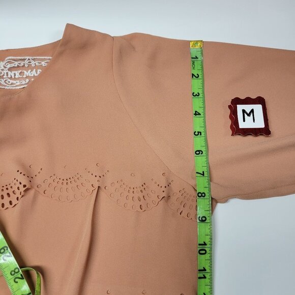 TAN Brown Caramel Blouse Top,various Sizes M, L- NEW - Picture 8 of 16